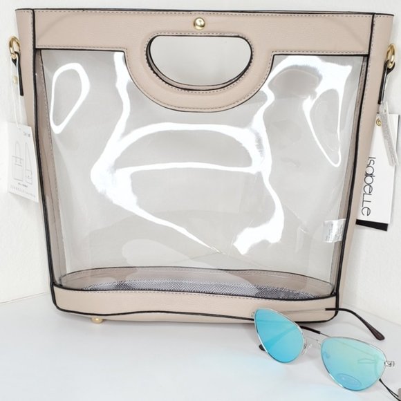 Handbags - Magnetic Clear Crossbody Purse